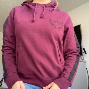Maroon PINK hoodie